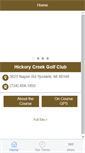 Mobile Screenshot of hickorycreekgolf.com